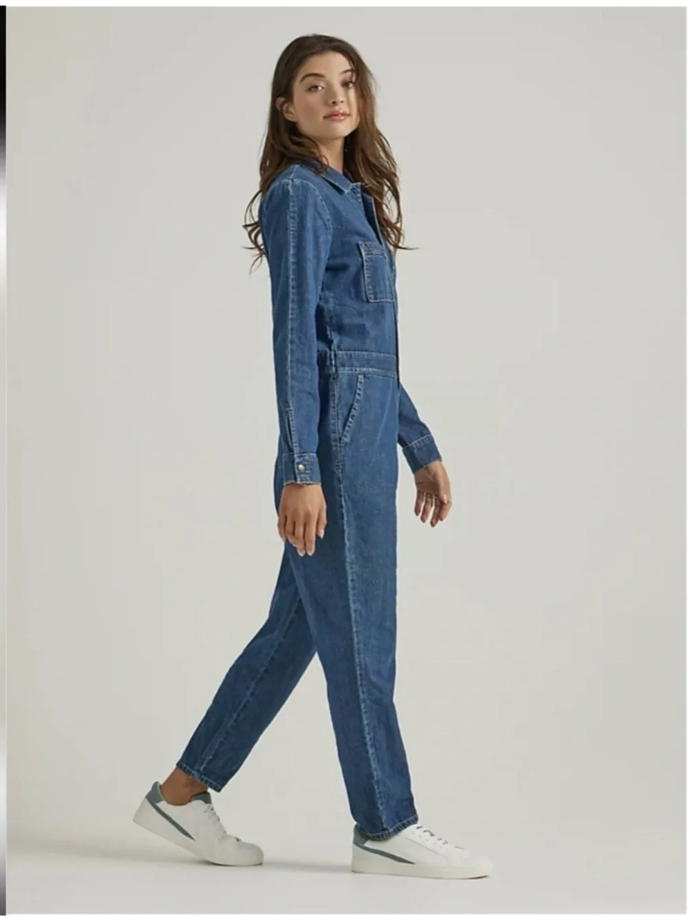 FREE PEOPLE x LEE Union‎ Alls / Coveralls | Pacific Blue |Style # 3534380 | XS